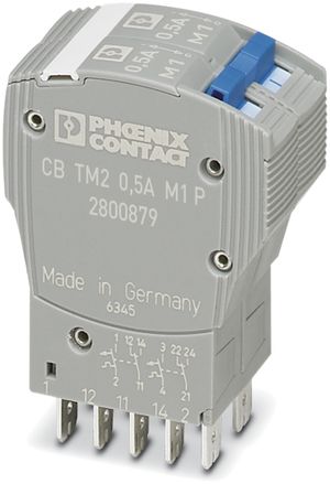 Thermomagnet.Schutzschalter Phoenix Contact 2L 4A mittelträge