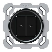 UP-Jalousieaktor KNX origin 2×Tasten schwarz