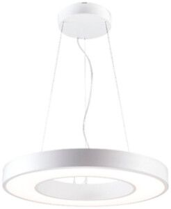 LED-Pendelleuchte SG Circulus Maxi 30W 3410lm 4000K DIM Ø550mm weiss