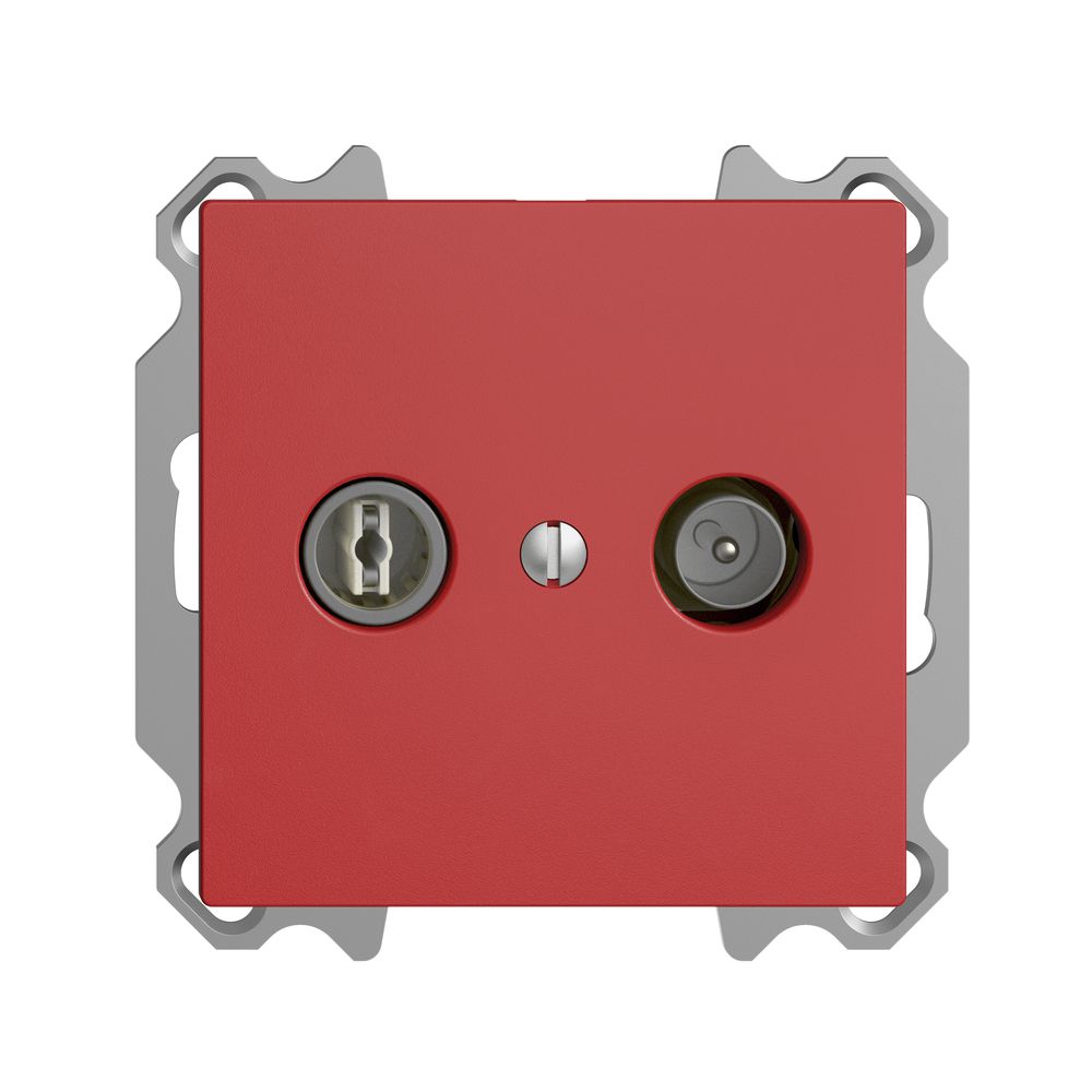 UP-TV-R-Dose EDIZIOdue 4dB berry Breitbanddose 5…2000MHz, FM