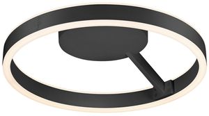 Plafoniera/applique LED SLV ONE 40 CW 14W 450lm 927/930 DALI Ø400 nero