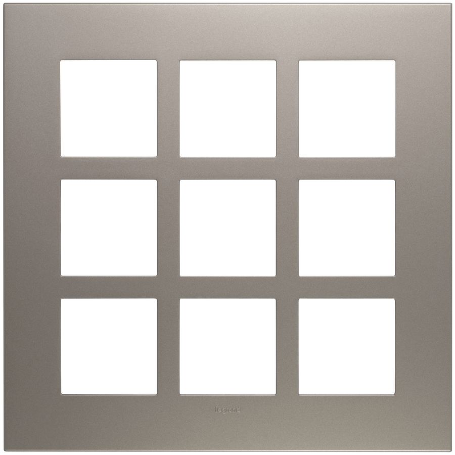 Abdeckrahmen ATO 3×3 Modul, champagne