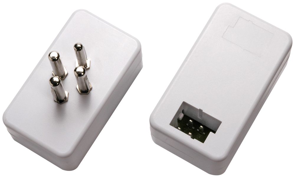 Adattatore diretto 4Pol m/TT83f UTP, bianco