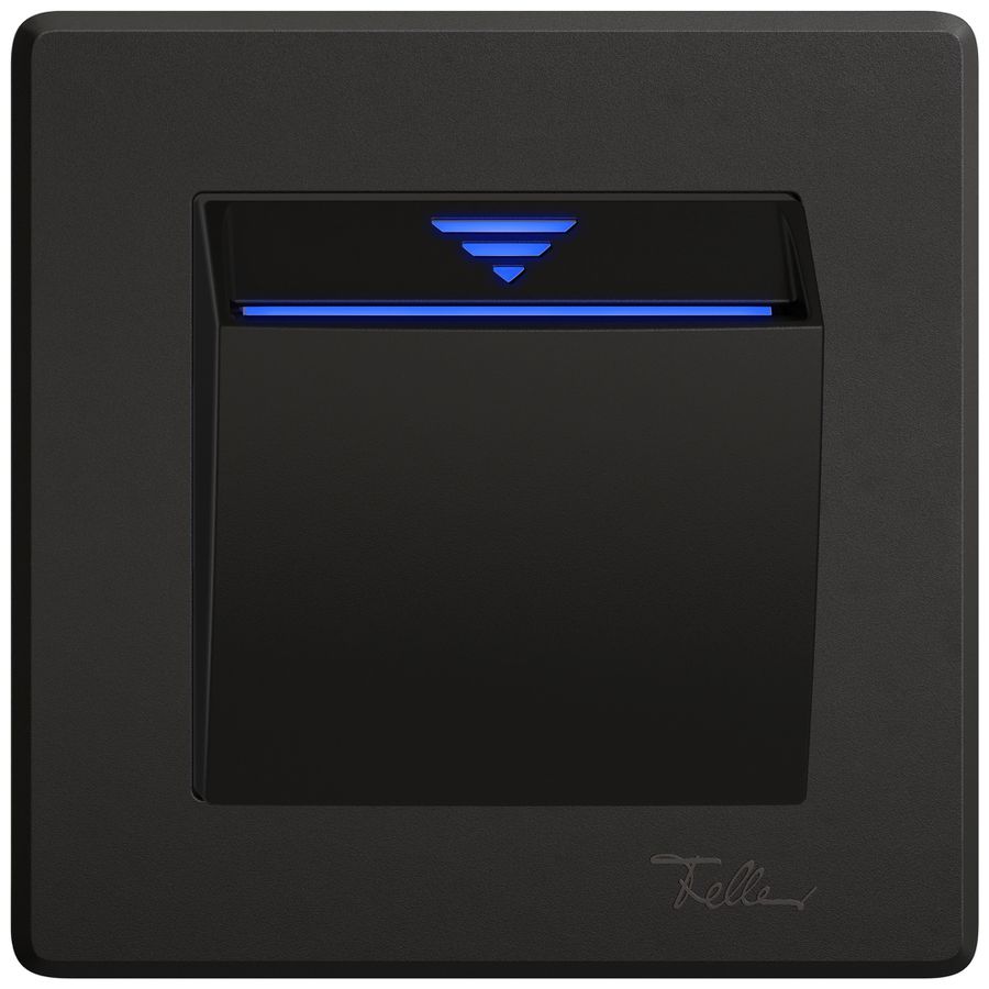 UP-Hotelcard KNX EDIZIO.liv SNAPFIX® mit Busankopppler sz