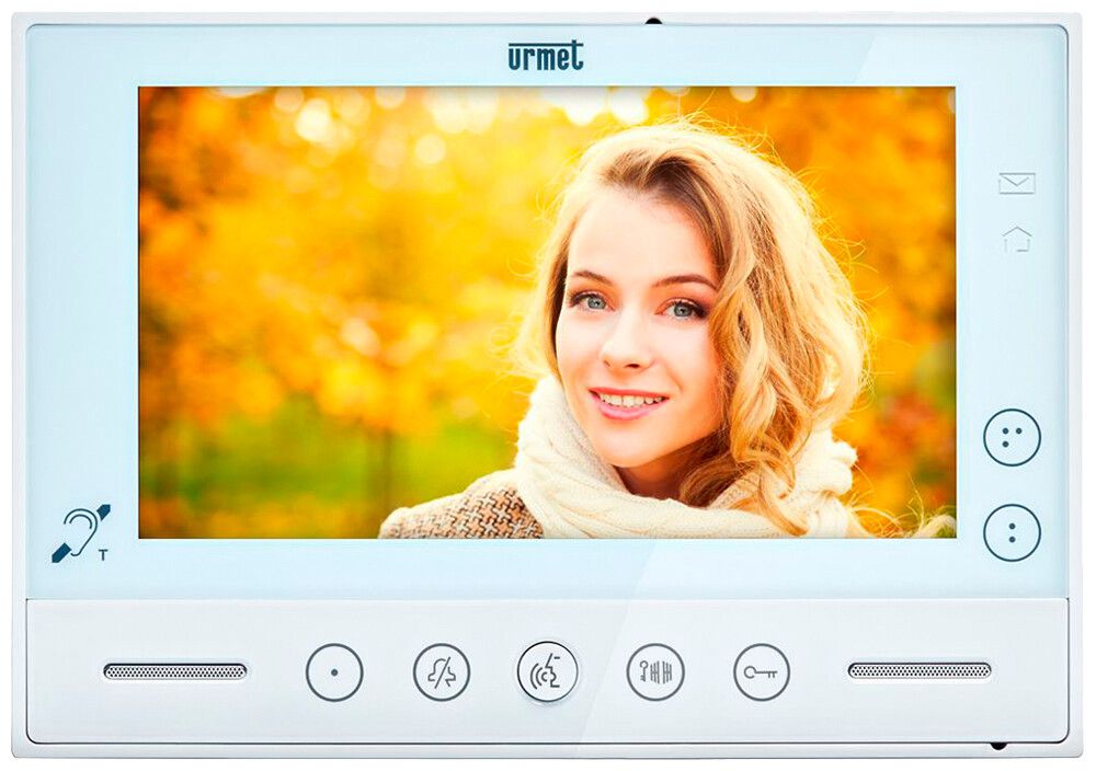 AP-Video-Hausstation Urmet Modo für 2VOICE, Touch-Display 7", 202×142×23mm