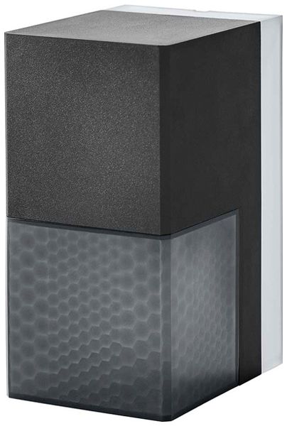 AP-Bewegungsmelder SWISSLUX Aleum Glow AD PIR 180° IP54 anthrazit