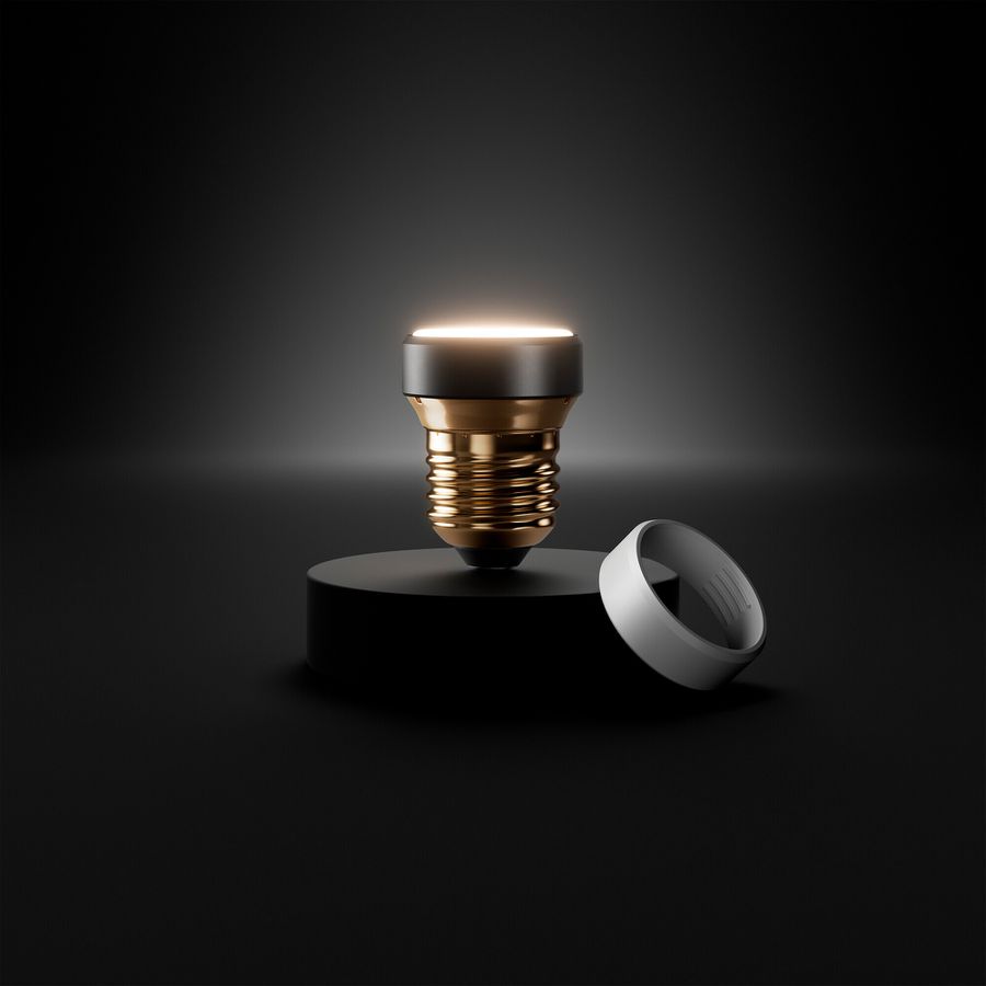 LED-Lampe LEDVANCE FLAT E27 3.5W 300lm 4000K matt Ø35×45mm