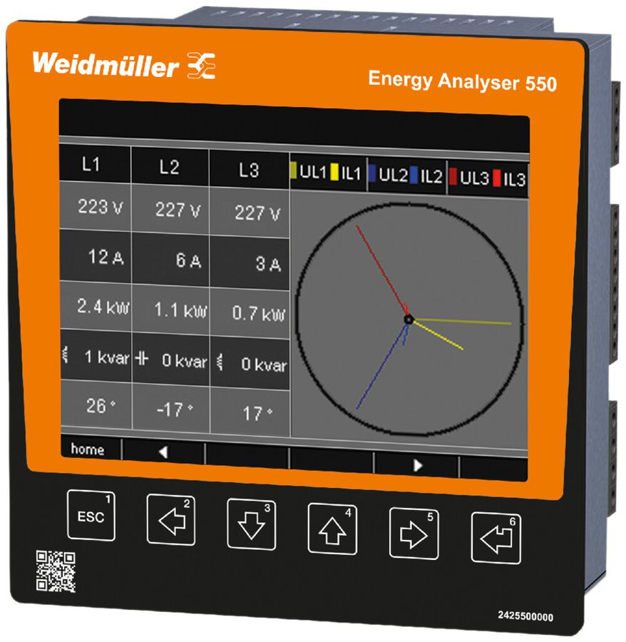 Energiemessgerät Weidmüller ENERGY ANALYSER 550