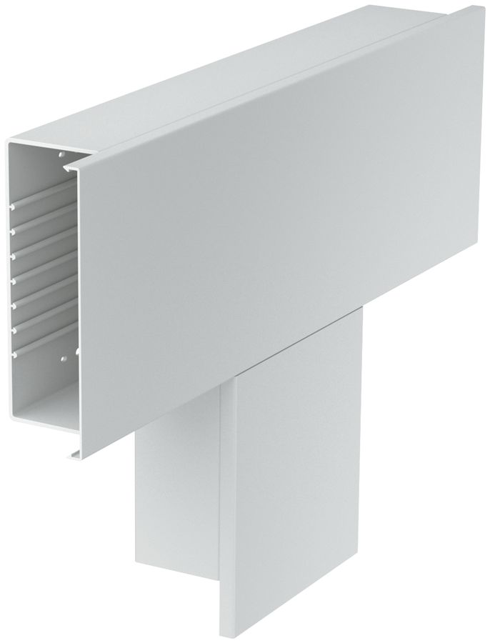 Dérivation T Bettermann 600×230×100mm, PVC, gris clair, 7035
