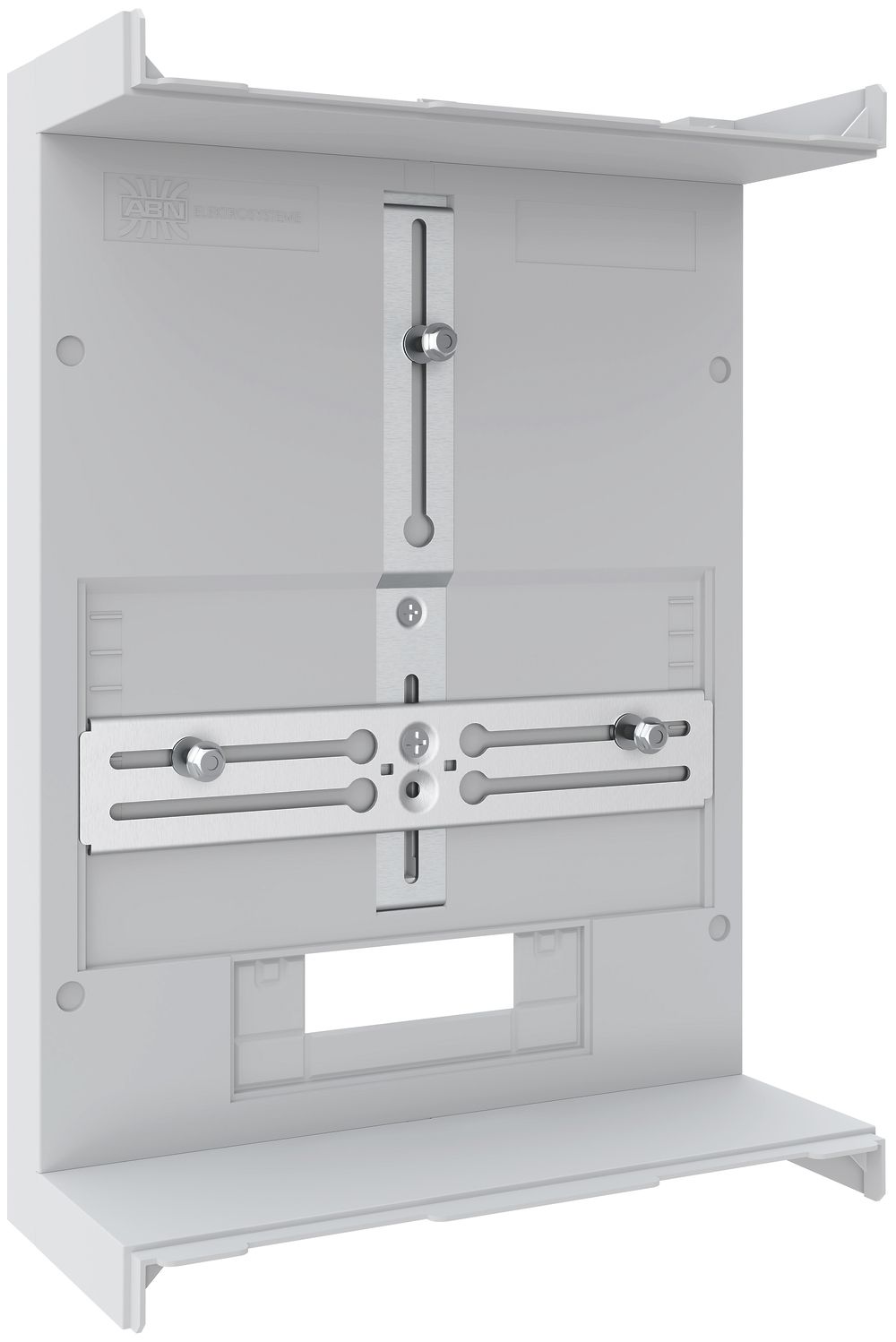 Zählertragplatte 3-Punkt SE Prisma XS, 2 Reihen, 250×300mm