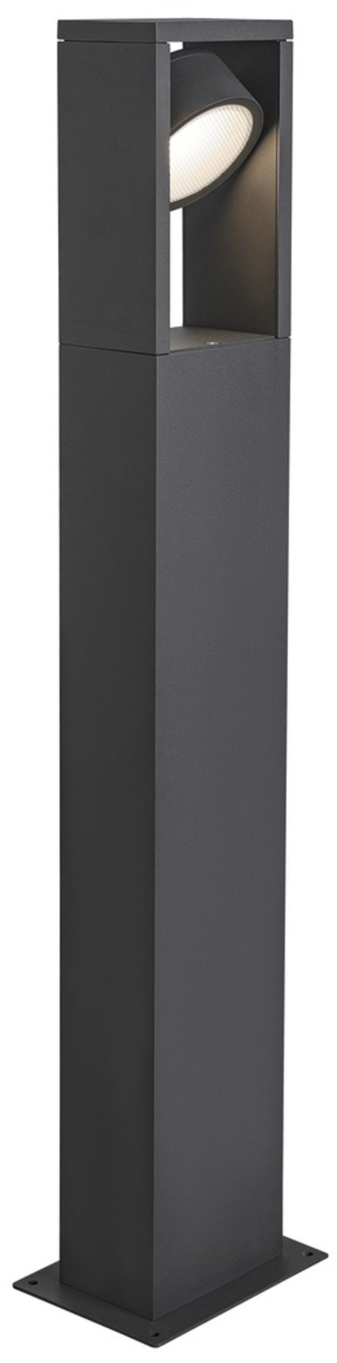 LED-Pollerleuchte SLV ESKINA FRAME 75 FL 15W 3000/4000K 1100lm IP65 anthrazit