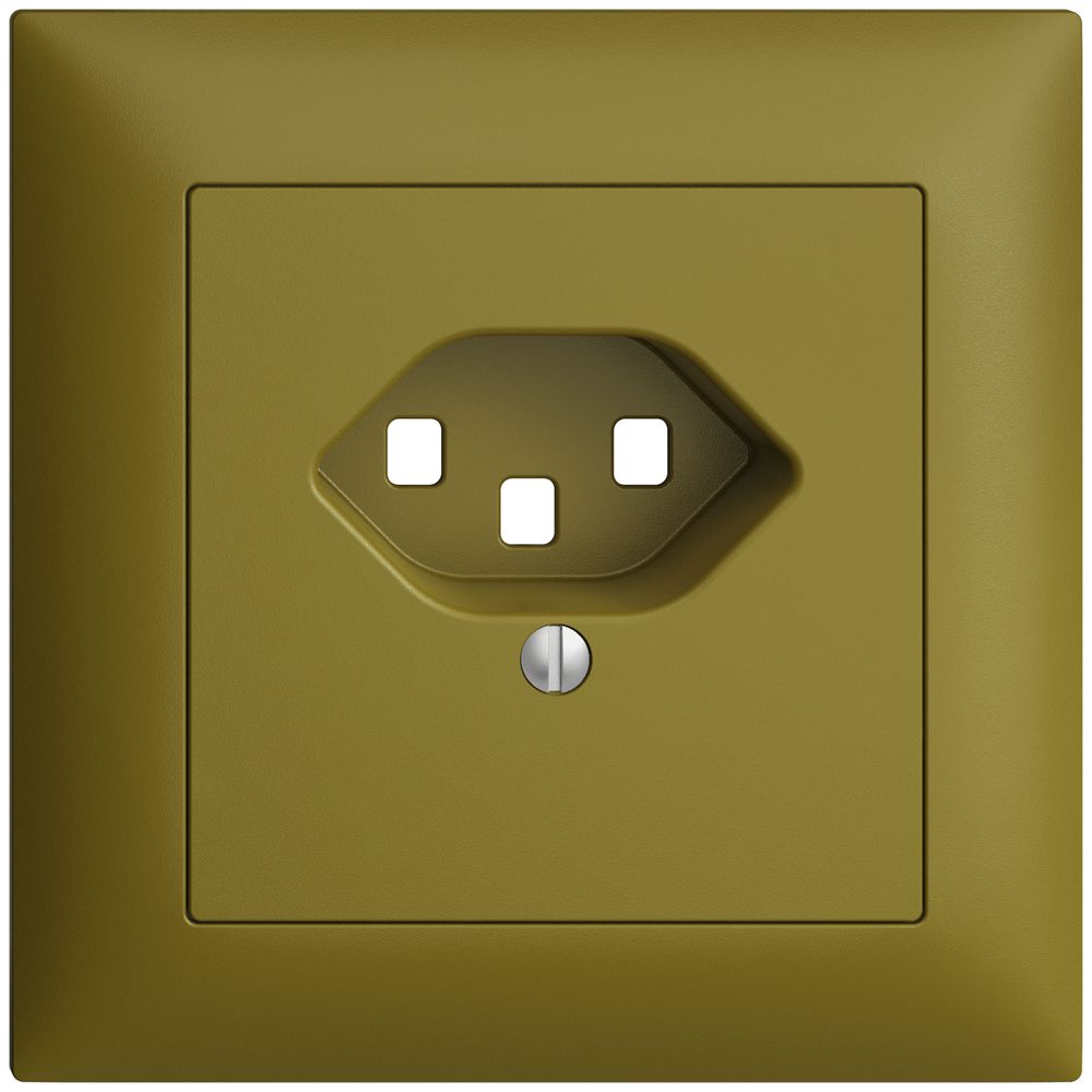 Kit frontale INC EDIZIOdue olive 88×88mm 1×T23