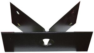 Eckmontage-Adapter Steinel für Wandleuchte L 400, schwarz