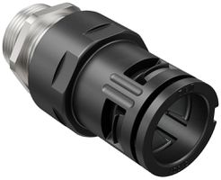 Raccordo per tubo AGRO FLEXAquick Ø15.8mm M16×1.5 diritto IP68 nero