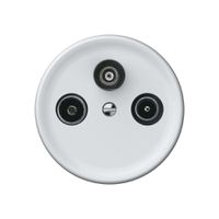 Prise antenne TV-R-SAT origin prise de passage 5.5dB blanc