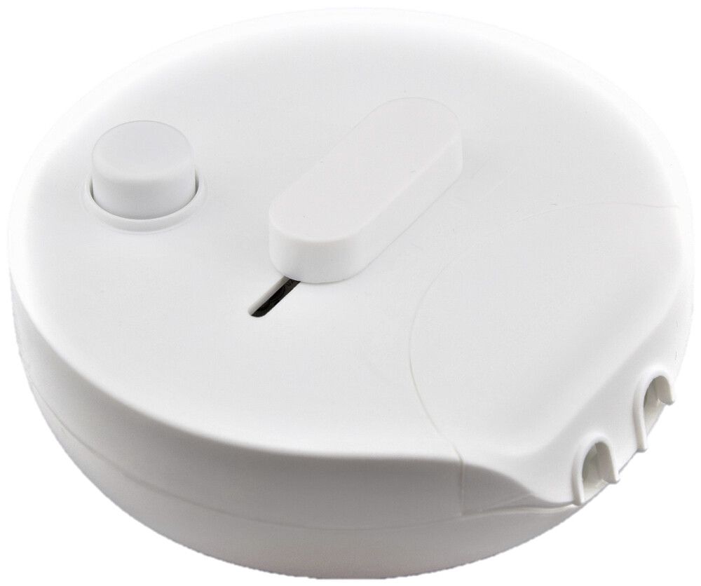 Universal-Tisch-/Bodendimmer ELBRO mit Taster 100×29mm weiss
