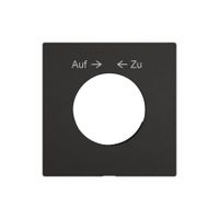 Kit di montaggio EDIZIO.liv SNAPFIX® pulsante girevole c.chi.Auf → ← Zu ne