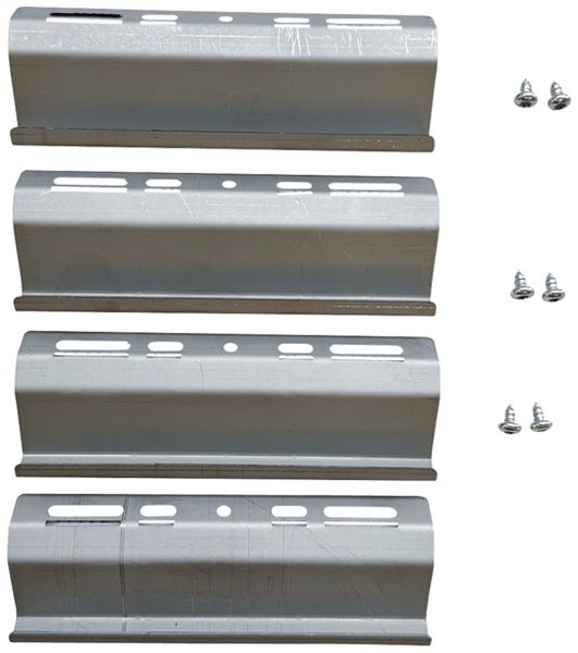 Montageklammer-Set LEDVANCE H28 Stahl 115×30×28mm grau 4 Stk