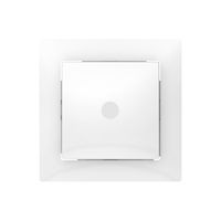 UP-Leuchtschalter SIDUS E 3/K weiss glänzend