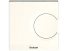 Thermostat d'ambiance AP Theben RAMSES 703 S 230V AC 5…30°C 10A 76×76mm blanc