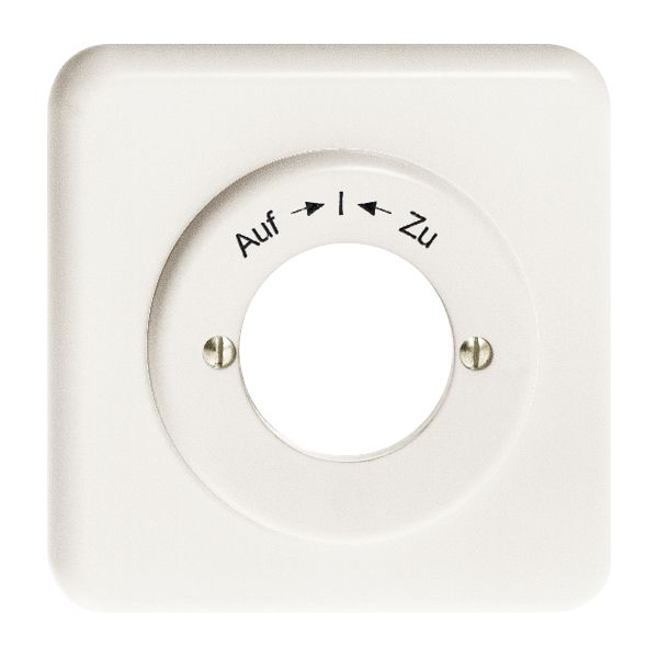 Kit frontale INC Auf-I-Zu bianco per cont.rot.imp.a chiave