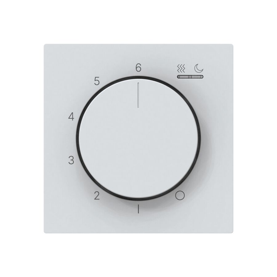 Kit frontal ENC kallysto thermostat 4A 60×60×5mm blanc IP20