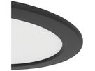 LED-Downlight Eglo FUEVA 12W 0…1150lm 2700…6500K IP44 DIM Ø168×40mm schwarz