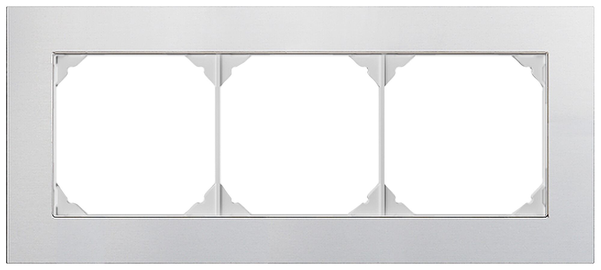 En-tête ENC EDIZIO.liv prestige SNAPFIX® 1×3 214×94mm aluminium