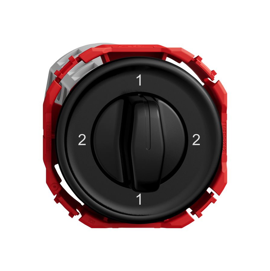 Interrupteur rotatif STANDARDdue SNAPFIX® manette inverseur 3/3L no