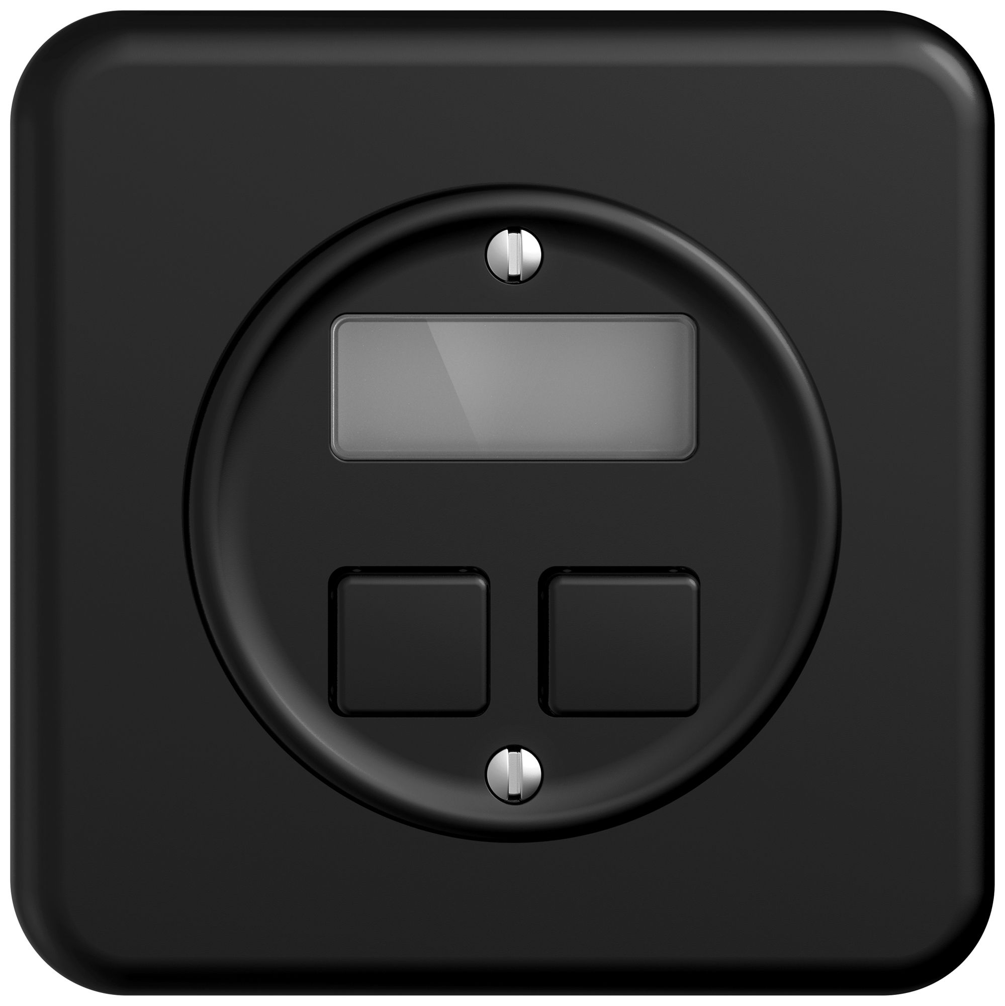 UP-KNX-Taster RGB STANDARDdue SNAPFIX® 2×Taste RTH sz