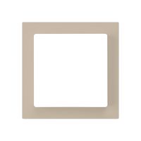 Frontplatte kallysto beige 60×60mm für Druckschalter