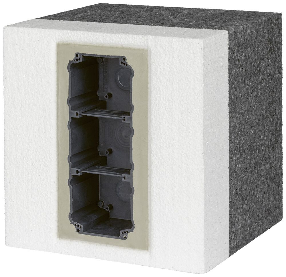 Supporto apparecchio con scatola grd.I-I-I/E 160…200mm