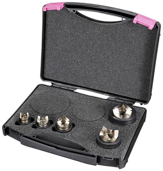 Set di perforatori per lamiera Rittal AS 4055.180 16.2…40.5mm 5 perfor