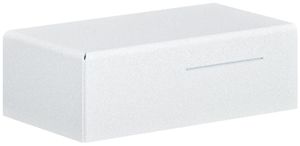 Endstück tehalit für Installationskanal LFS 20×30 mm Stahl verkehrsweiss