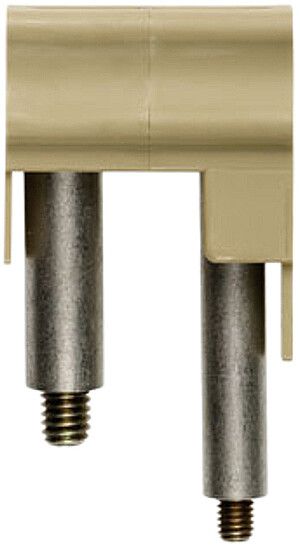 Connexion transversale Weidmüller WQV 35…10 vissé 2L pas 16mm isolé 57A jaune