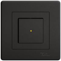 UP-Leuchtdruckschalter EDIZIO.liv SNAPFIX® 3/1L Frontlinse KS gelb sz