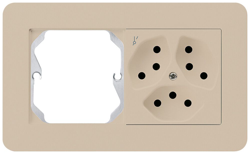 UP-Kombination kallysto.trend Gr.I-I horizontal leer+3×Typ 13S beige