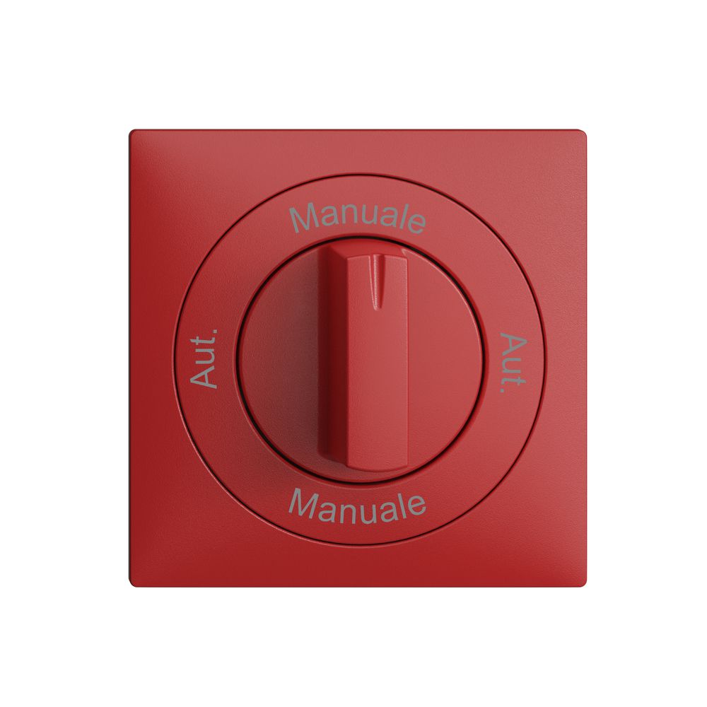 Kit front. Aut.-Manuale-Aut.- Manuale EDIZIOdue 60×60mm, berry