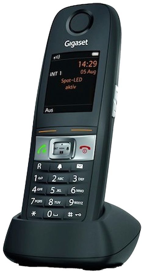 Téléphone sans fil Gigaset E630 HX 14h mains libres CLIP noir