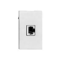 EB-Anschlussdose FLF 1×RJ45 schwarz