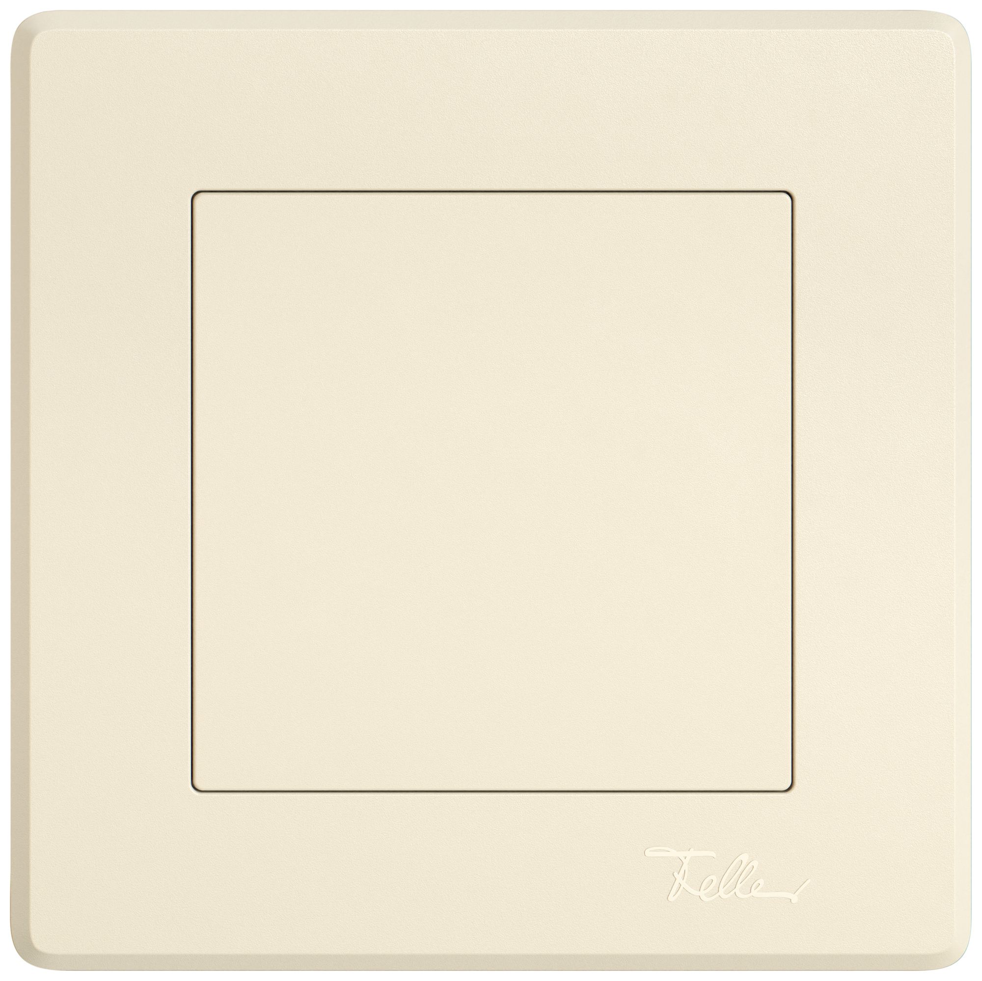 UP-Blindabdeckung EDIZIO.liv SNAPFIX® mit Steckbefestigung cr