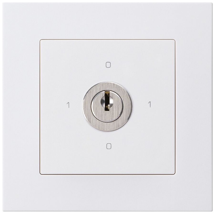 Interruttore rotativo INC kallysto.pro 0/2L bianco con serratura Kaba 8