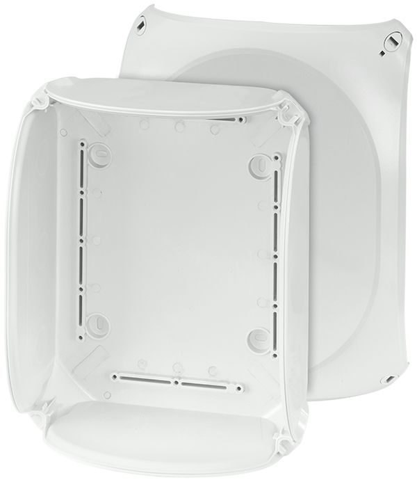 Boîte de dérivation AP Hensel KF H 25mm² sans bornes gris