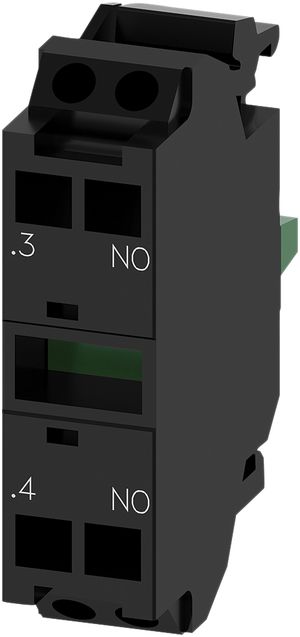 Kontaktmodul Siemens SIRIUS ACT 1S Front Federzugklemmen