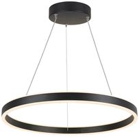 LED-Pendelleuchte SLV ONE 60 UP/DOWN PHASE 24W 820lm 2700/3000K schwarz