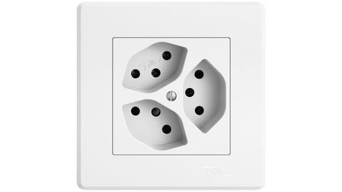 Steckdosen 3×Typ 13