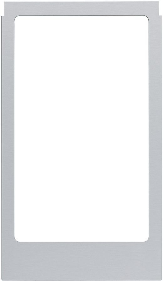 Designrahmen Video Hager elcom.touch eckig Aluminium nature