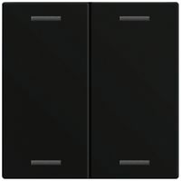 Wippe MDT BE-TAL60W216.01 1T/4B f.Sensortasten schwarz matt "neutral"