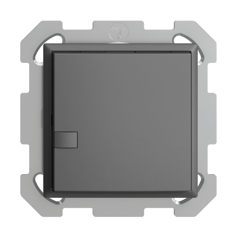 Poussoir KNX RGB ENC EDUE, 250mW, s.LED, 1×poussoir, comm.1×touche, grf