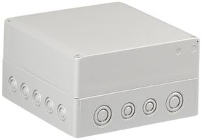 Apparategehäuse RW CUBO S 175×175×100 SPCM grau